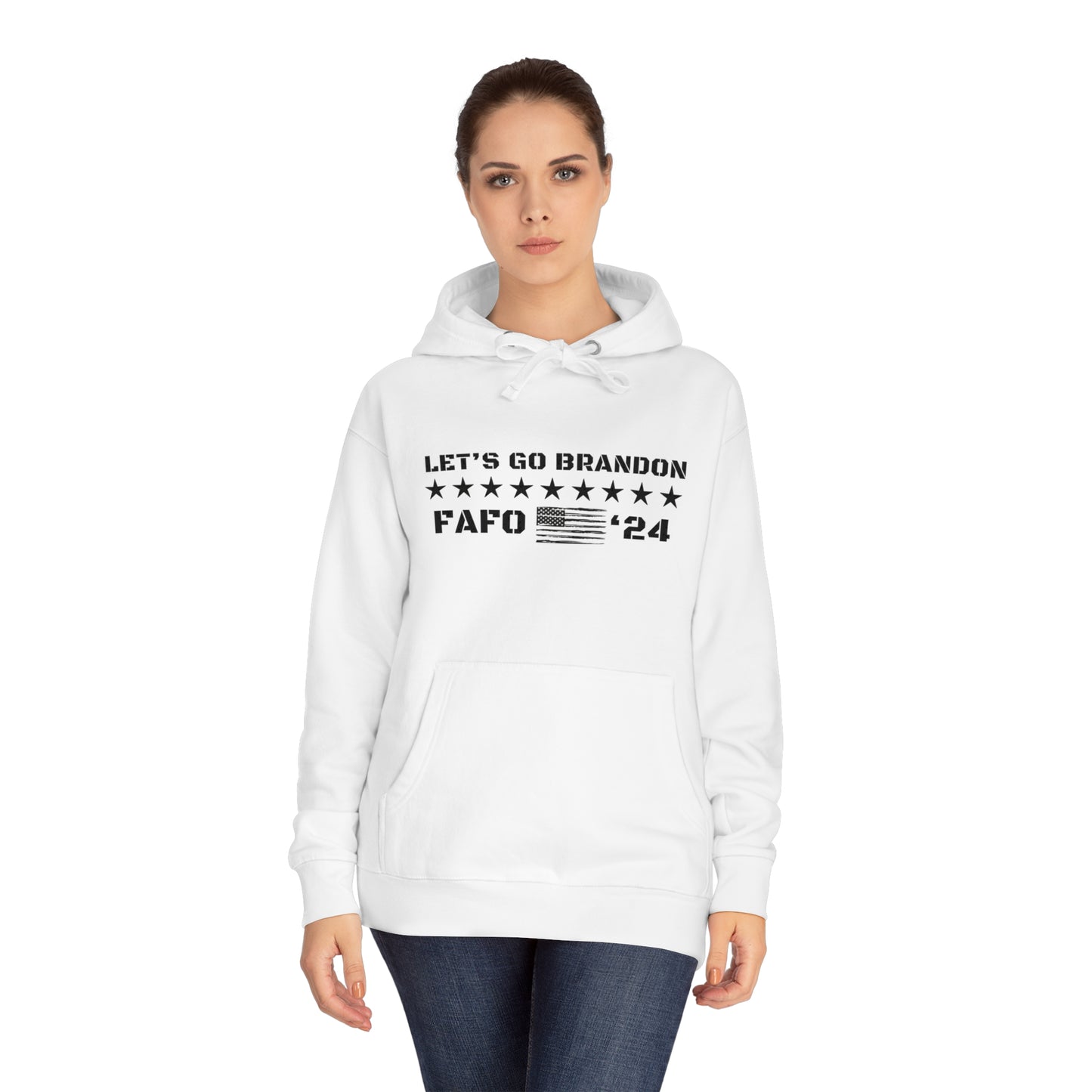 Unisex "Let's Go Brandon" Fleece Hoodie