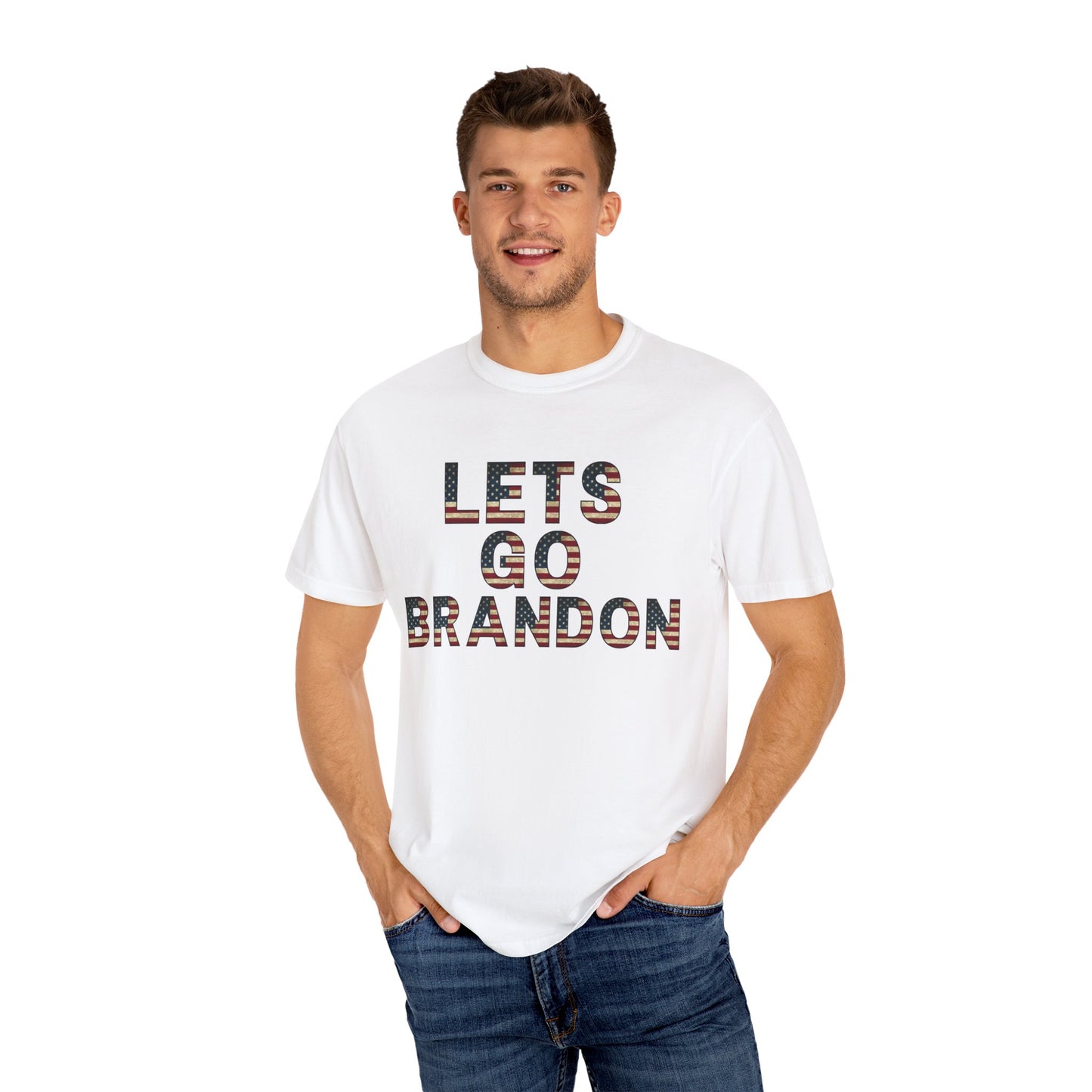 Vintage Flag - Lets Go Brandon T-shirt