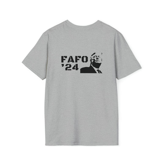 TRUMP FAFO ‘24 Image Right Tee (Print on Back)