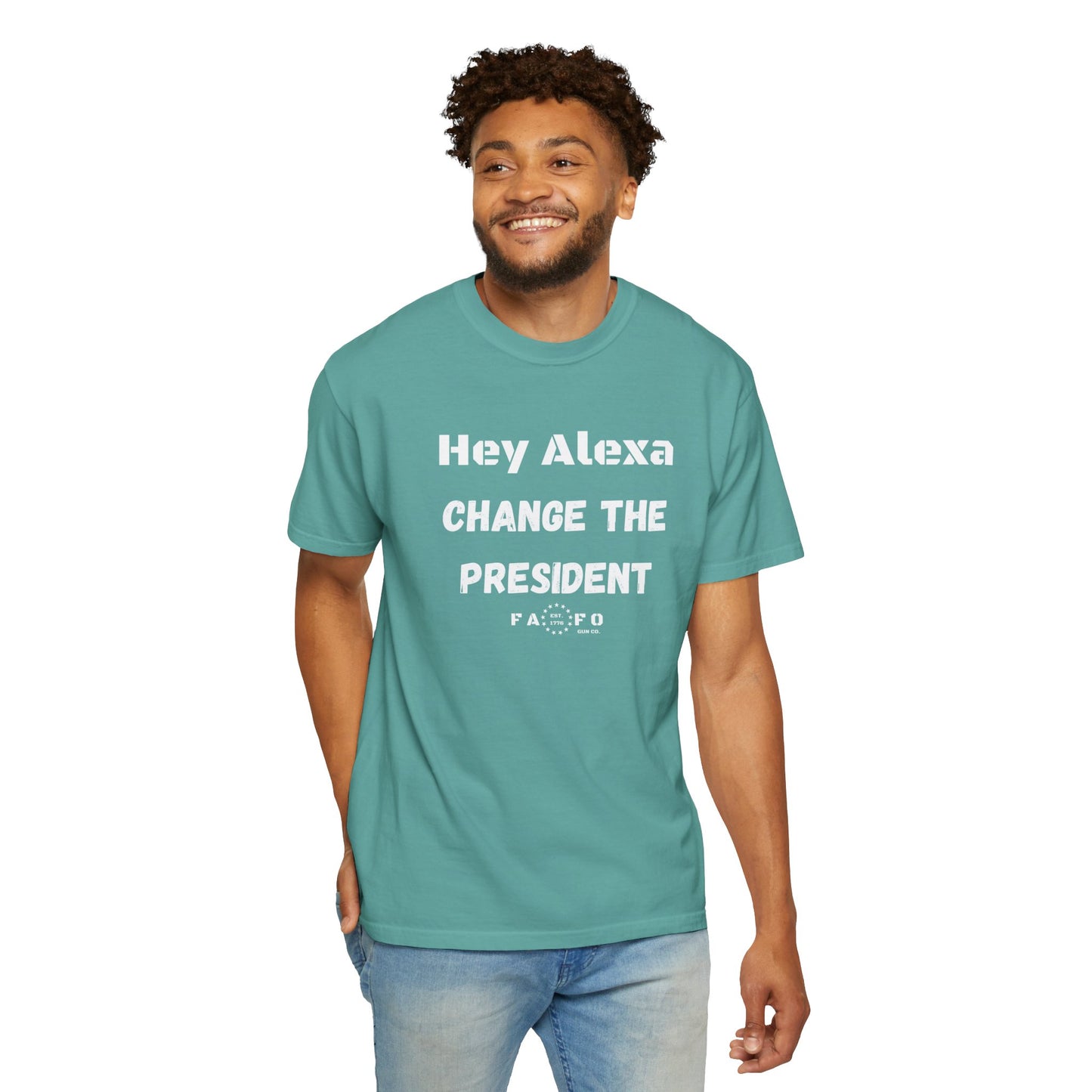 Hey Alexa Change The President T-shirt