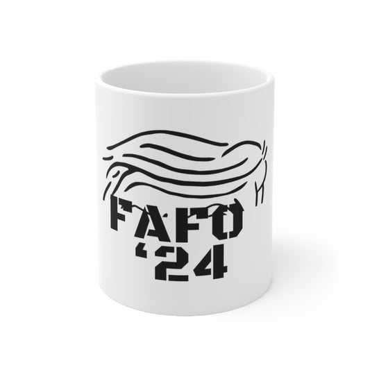TRUMP FAFO ‘24 Ceramic Mug 11oz