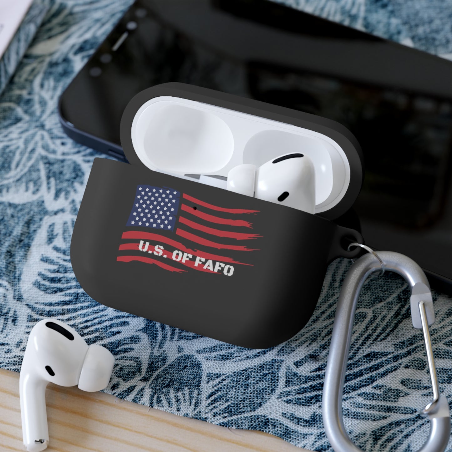 US Of FAFO Flag AirPods and AirPods Pro Case Cover