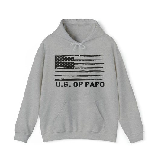 THE UNITED STATES OF FAFO Unisex Heavy Blend™ Hooded Sweatshirt