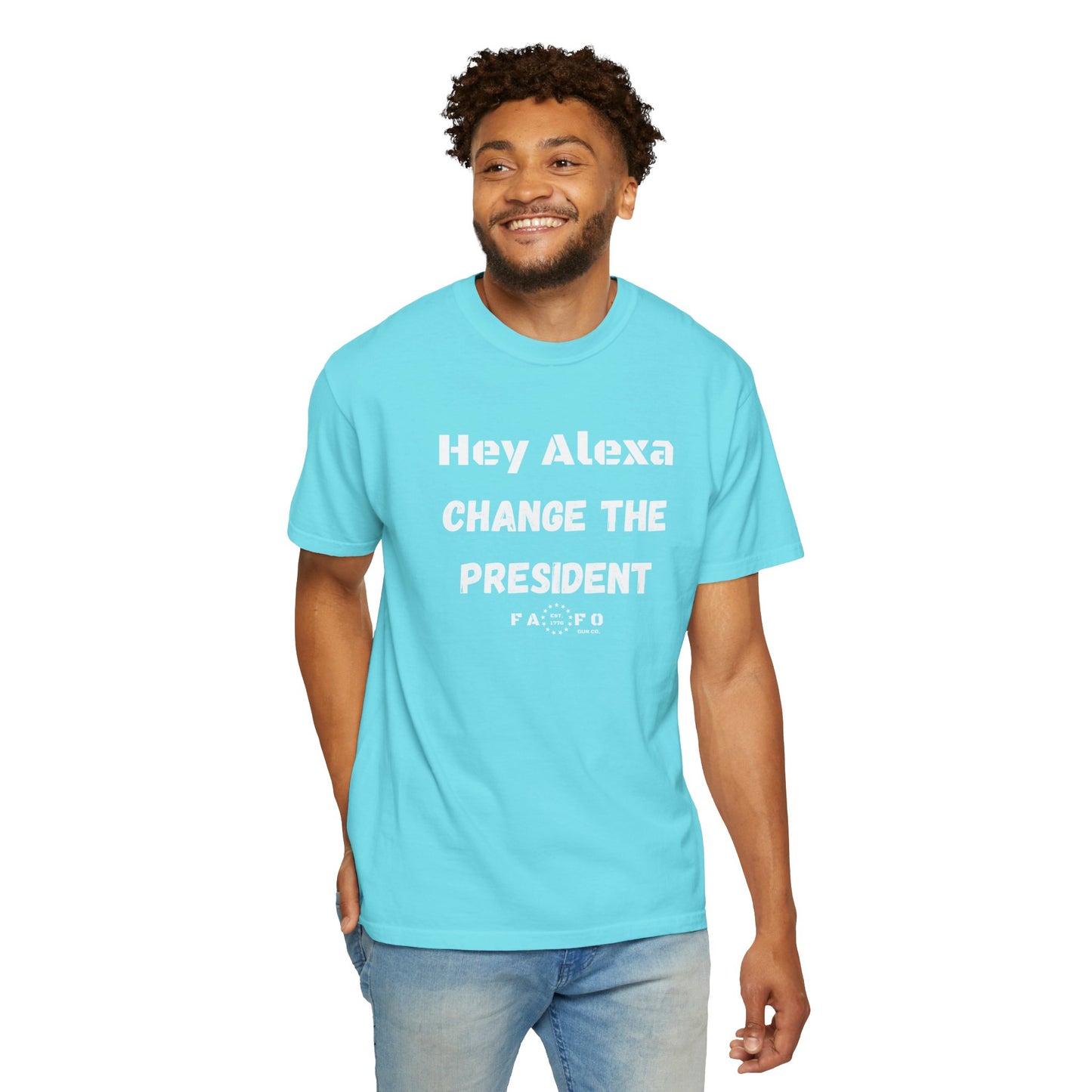 Hey Alexa Change The President T-shirt