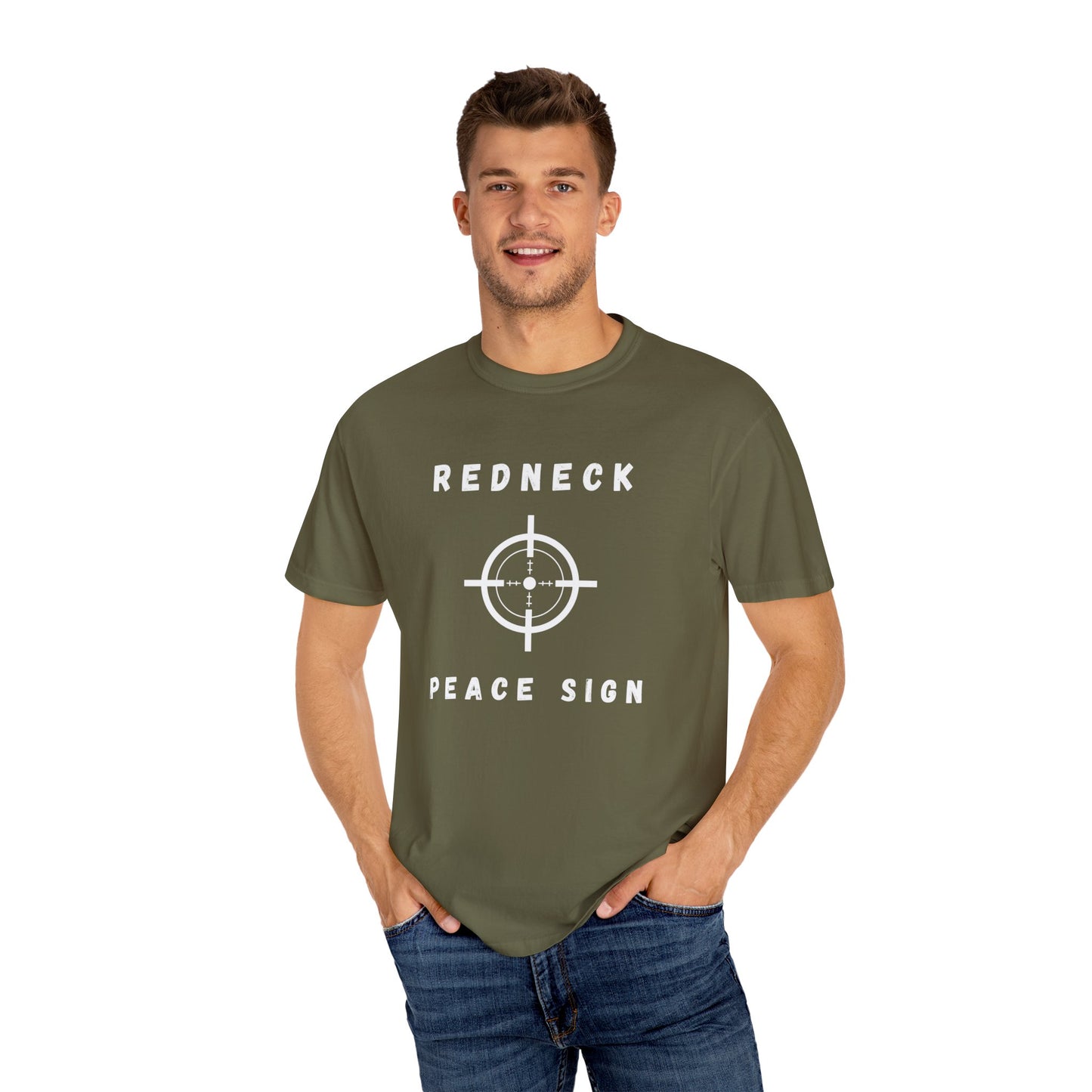 Redneck Peace Sign T-shirt