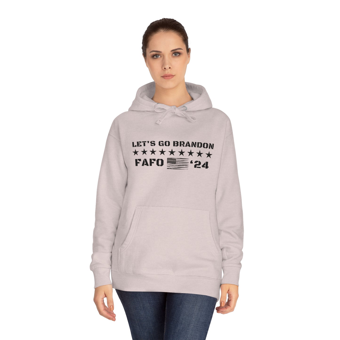 Unisex "Let's Go Brandon" Fleece Hoodie