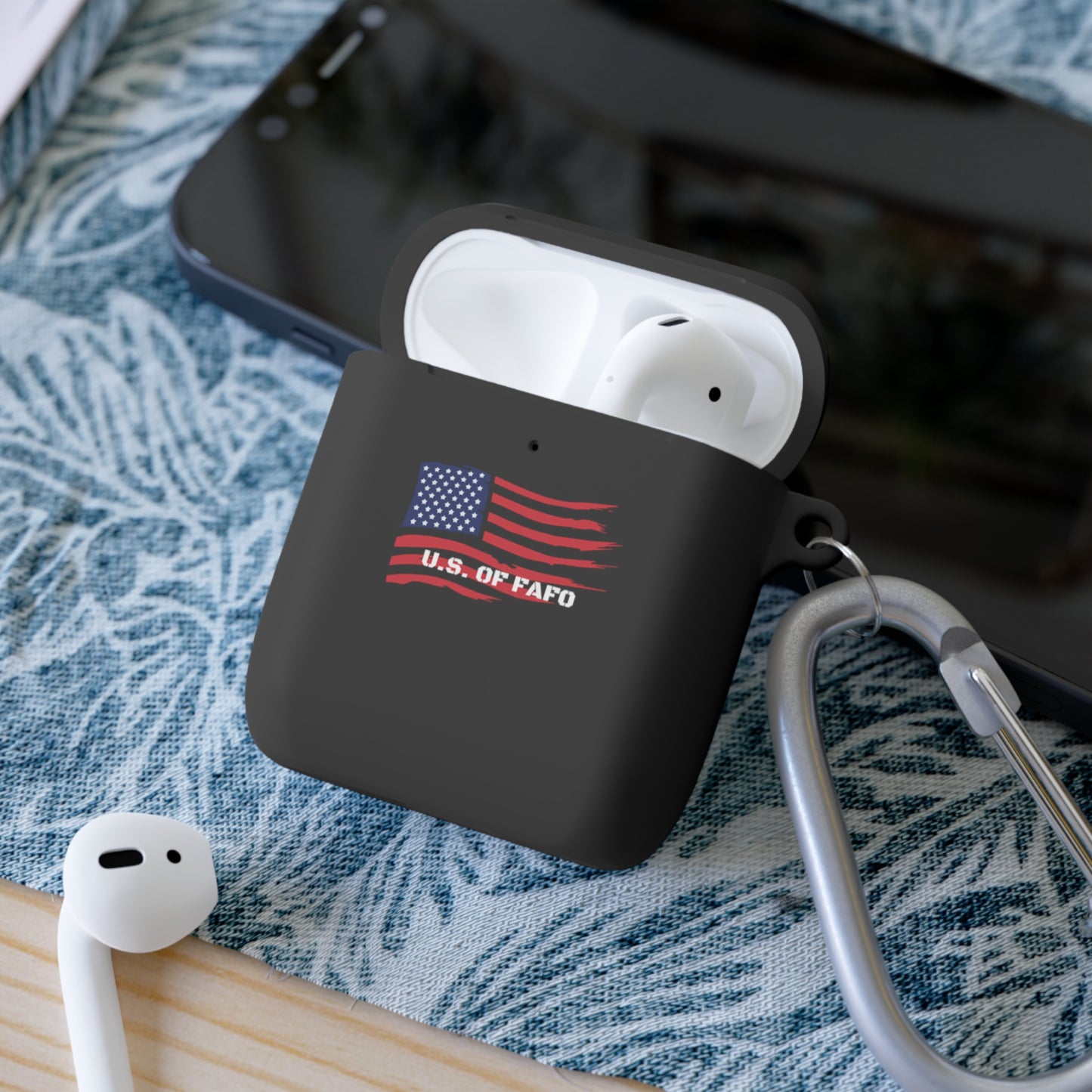 US Of FAFO Flag AirPods and AirPods Pro Case Cover