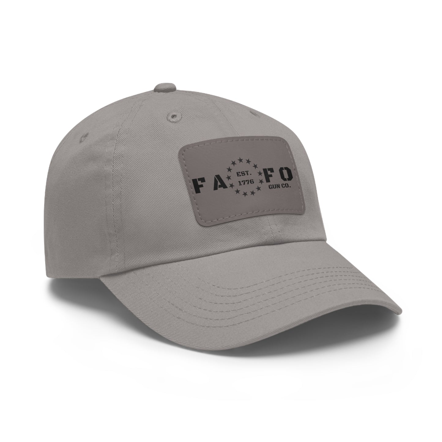 FAFO Gun Co. Logo Leather Patch Hat