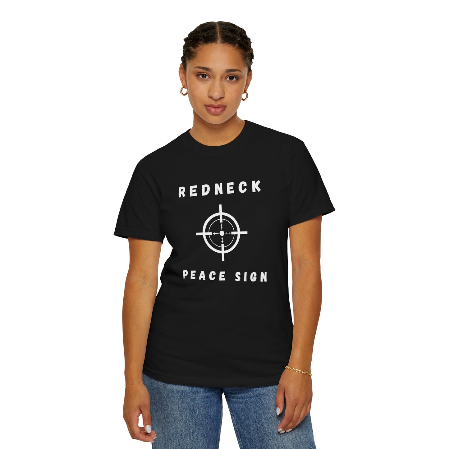 Redneck Peace Sign T-shirt