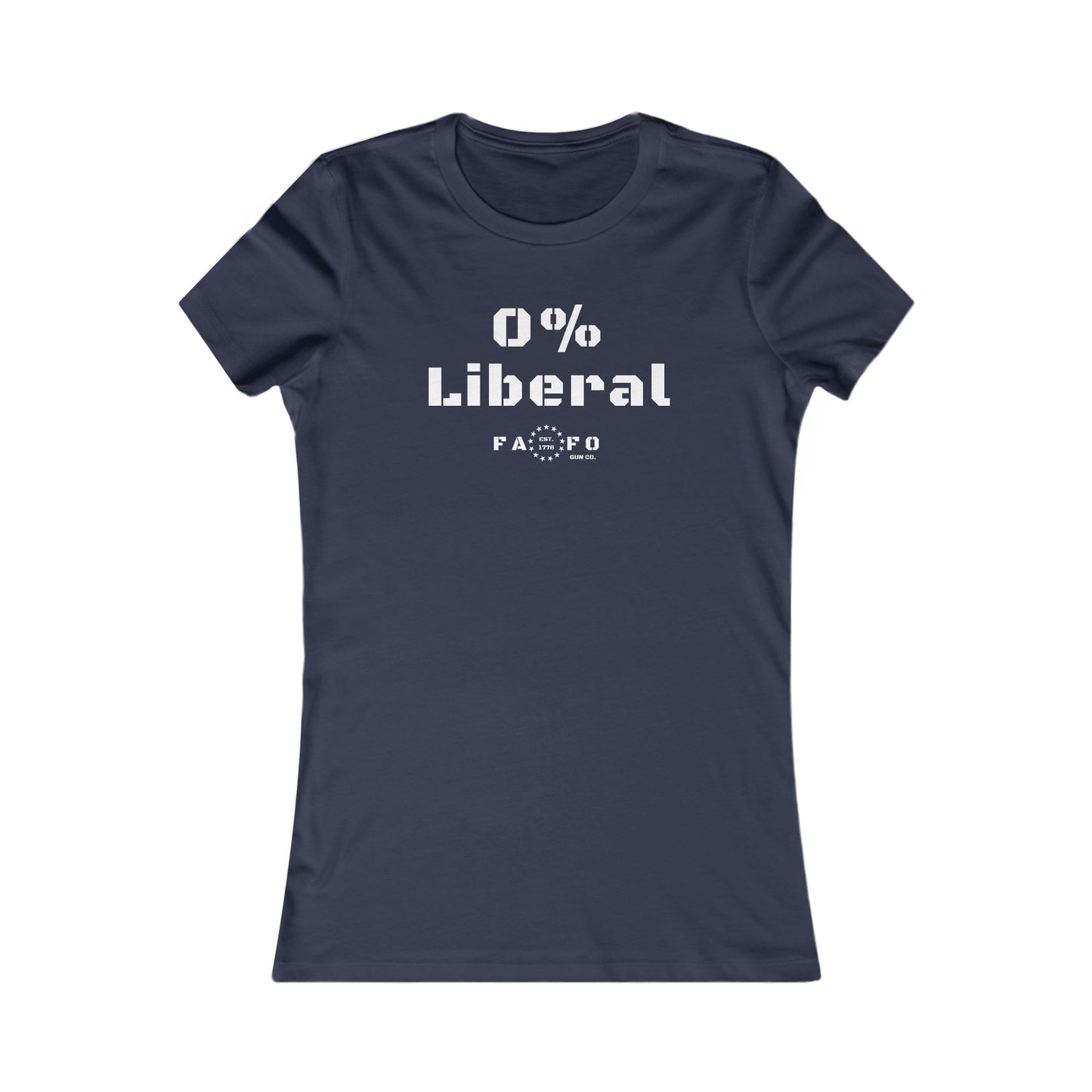 Women's "0% Liberal" Tee