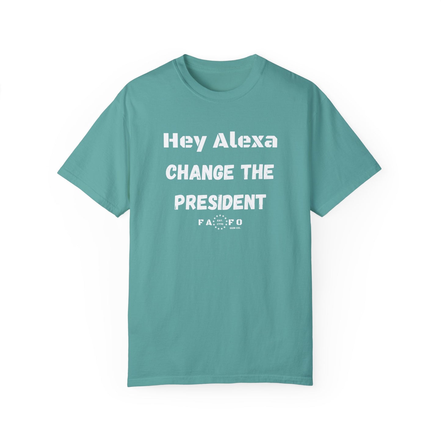 Hey Alexa Change The President T-shirt