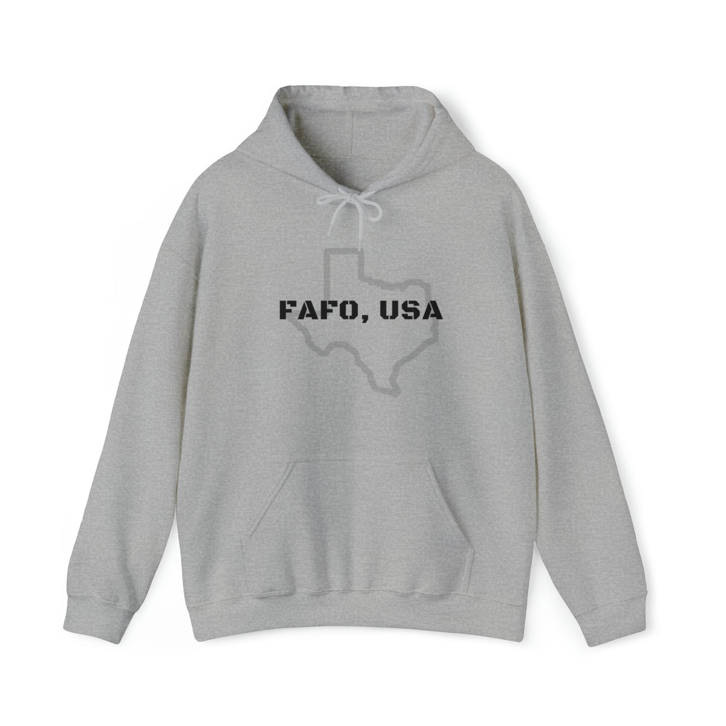 FAFO, USA (TX) Unisex Heavy Blend™ Hooded Sweatshirt