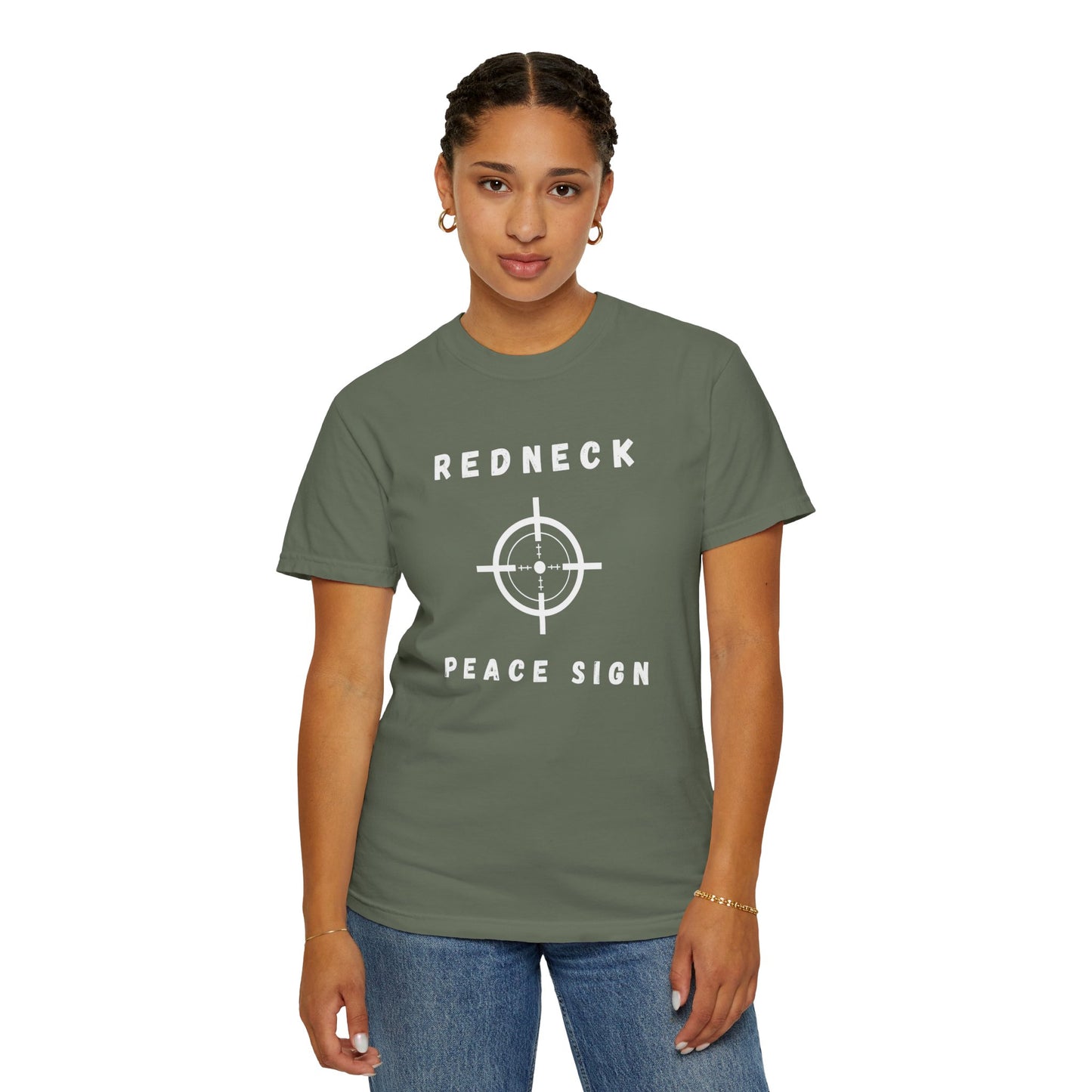 Redneck Peace Sign T-shirt