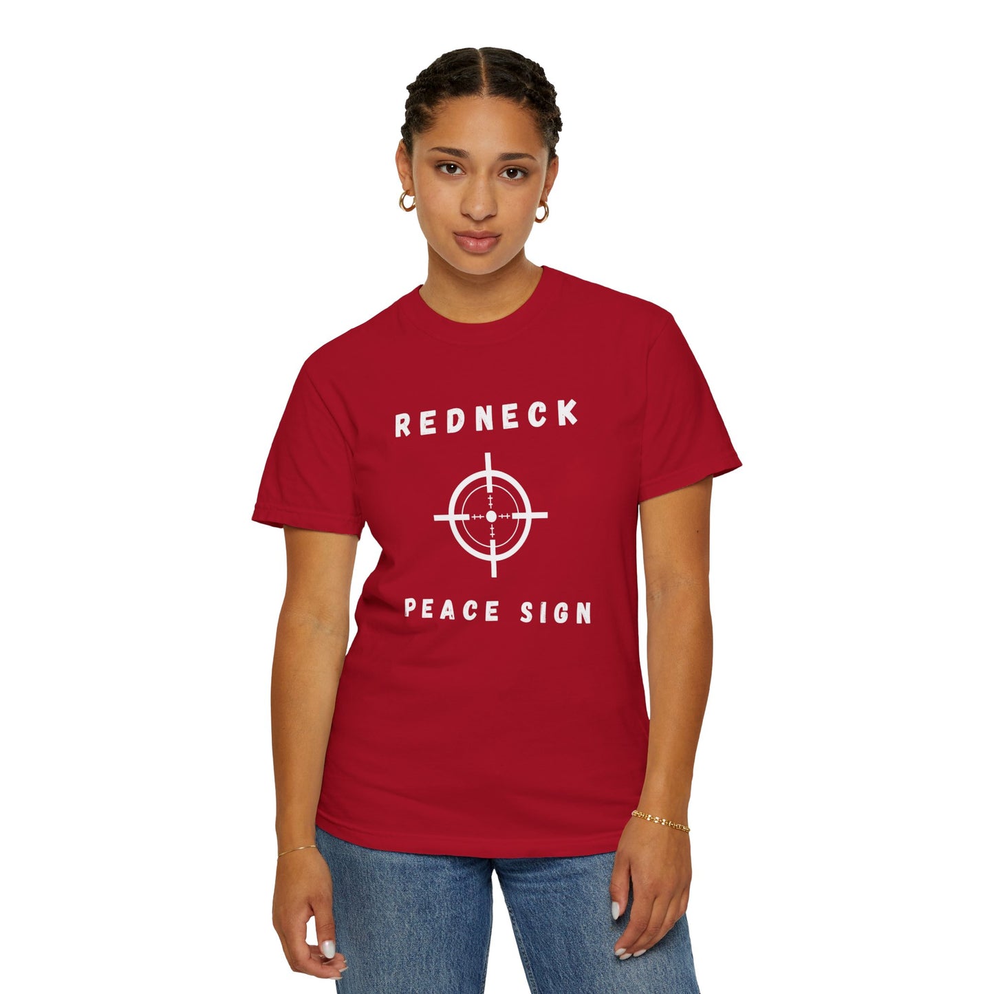 Redneck Peace Sign T-shirt