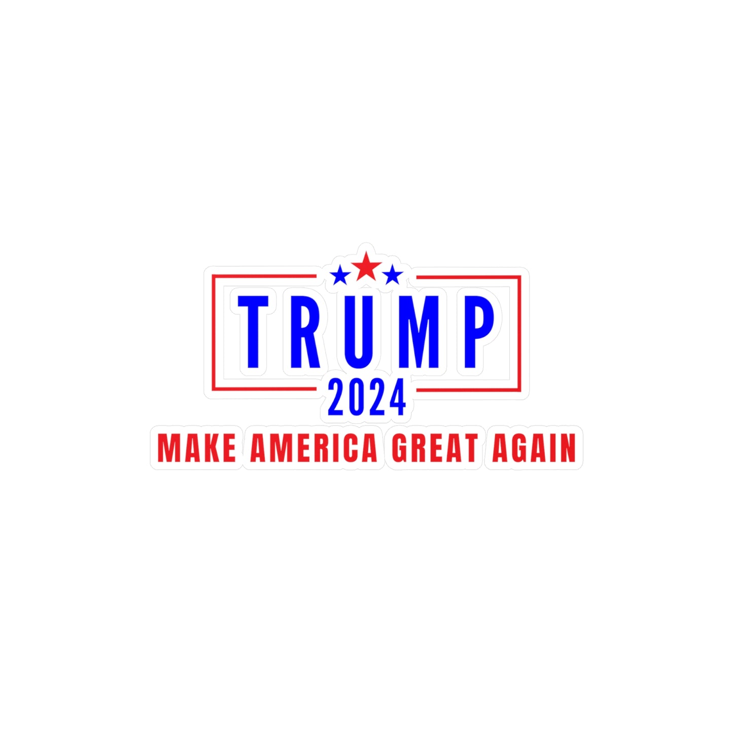 Trump 2024 Vinyl Decal