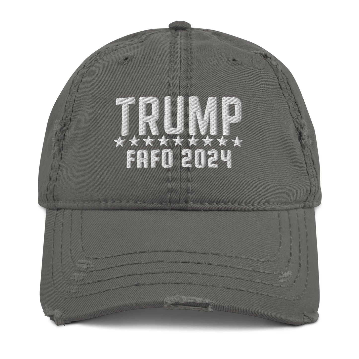 “TRUMP FAFO 2024” Distressed Hat